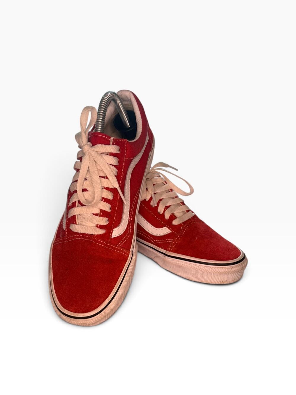 Red Vans Old Skool Men 7.5/Women 9